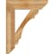 Ekena Millwork Olympic Slat Rough Sawn Bracket, Western Red Cedar, 6"W x 28"D x 36"H BKT06X28X36OLY06RWR - alternate 4